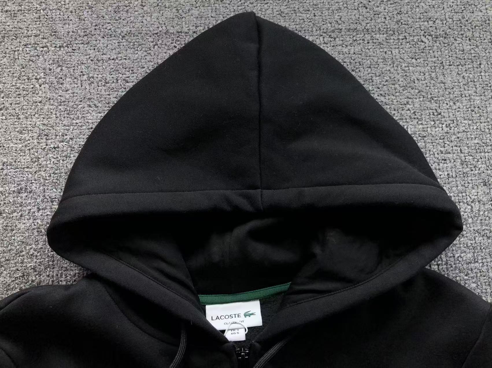 Zip-up sweatshirt crocodile